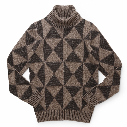 PANICALE / パニカーレ / ジオメトリック タートルネックニット/5P889CL PANICALE / パニカーレ / ジオメトリック タートルネックニット/5P889CL
