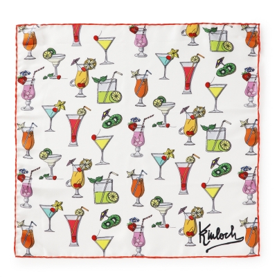 Kinloch / キンロック / シルクチーフ/カクテルモチーフ Kinloch / キンロック / シルクチーフ/カクテルモチーフ