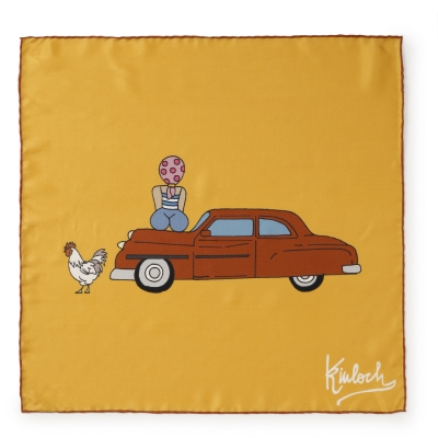 Kinloch / キンロック / シルクチーフ/キューバ人+キャデラック+ニワトリ Kinloch / キンロック / シルクチーフ/キューバ人+キャデラック+ニワトリ