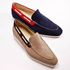 FERRANTE / コンビレザースリップオン(NAVY/M) FERRANTE / コンビレザースリップオン(NAVY/M)